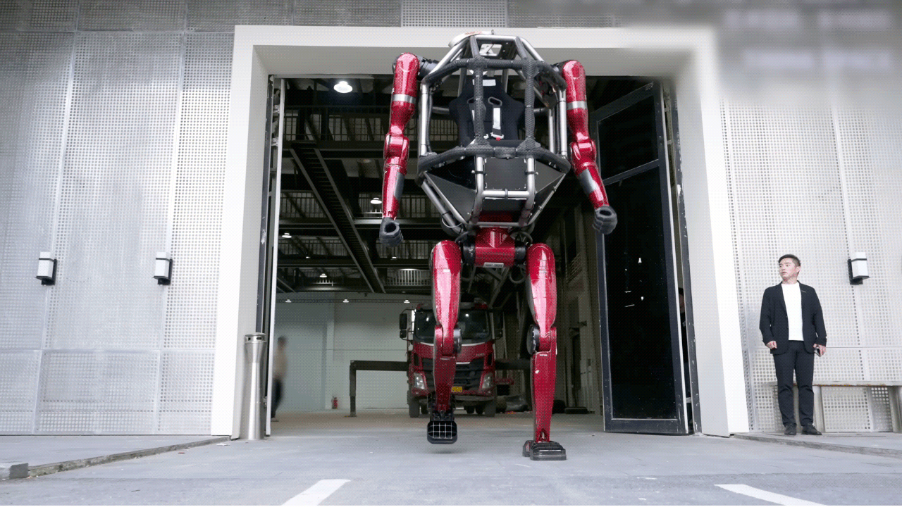 Rideable robot looks ready to stomp all over us Melbourne School